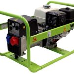 Pramac Mobiler Stromerzeuger W 220 400V 5,6 kVA 230V 2,3 kVA Honda GX390