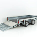 Ifor Williams Baumaschinenanhänger GX105 157×303 2,7t|Auffahrrampe