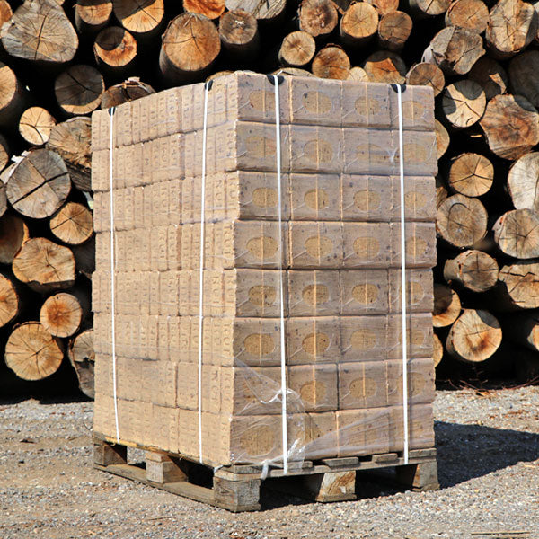 RUF Holzbriketts – 960 kg | 96 × 10 kg