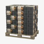 REKORD 10 kg Braunkohlebriketts Folie als PAL (90 x 10 kg)