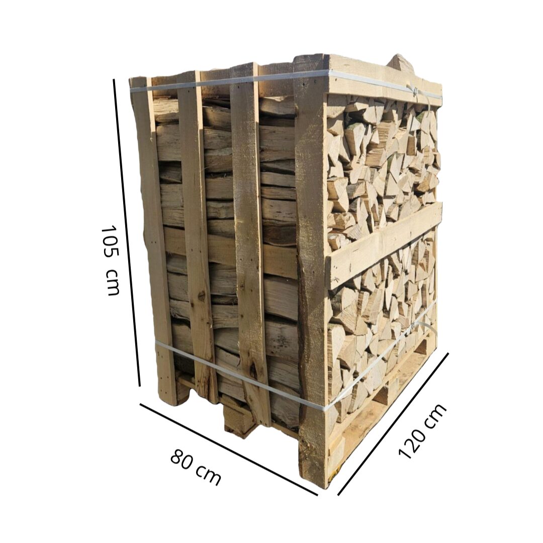 309e4929596141a6c44f8a23548ed9bb.jpg Buchen-Brennholz 2 Raummeter XXL-Palette 50 cm kammergetrocknet – Bild 1