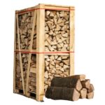 2x Paletten (Weißeiche + Buche/Hainbuche) – 50 cm lange Scheite
