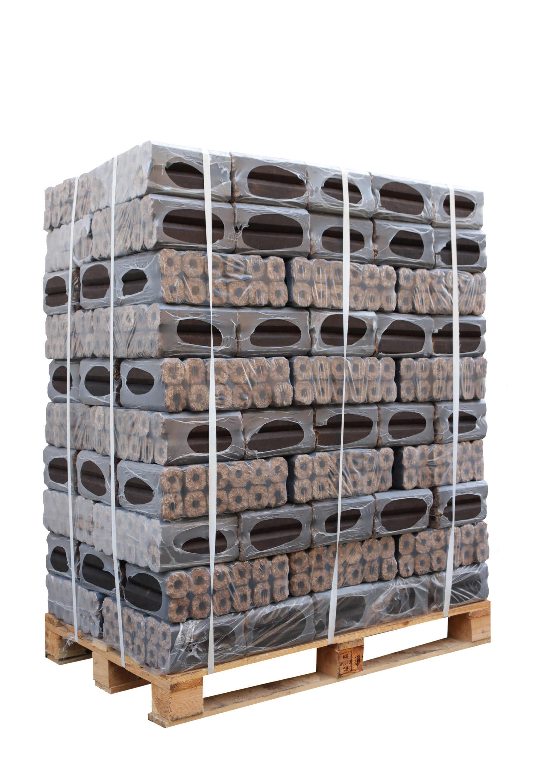 666.jpg Hartholzbriketts Pini-Kay 960 Kg Achtkantig – Bild 1