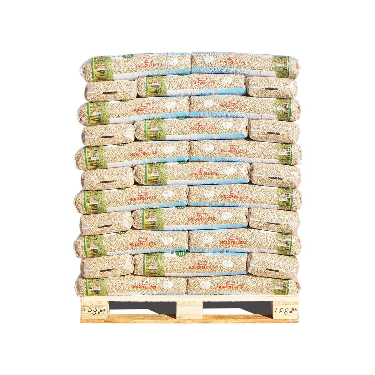 9866f41e458892715f00eec3a4efb58f.jpg HOYER Holzpellets 6mm ENplusA1, 990kg Palette – Bild 1