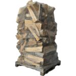 Brennholz Wooday – Palette mit 2 m³ Laubholzscheiten in 50 cm