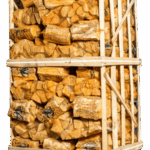 80 Birkenholzscheite – 25 cm – 100 % trocken