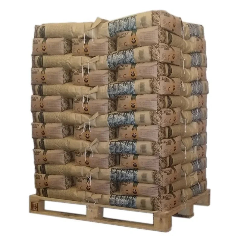 brennholz-20260816-120155-0-1-1.jpg Holzpellets Pellet Badger – Palette mit 65 Säcken à 15 kg – Bild 1