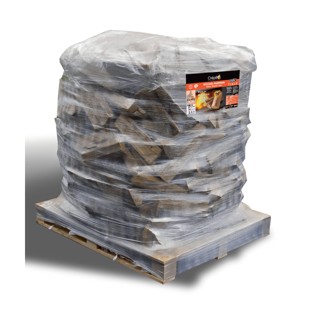 brennholz-20260816-120325-0.jpg Premium-Brennholz 25 cm, 1,3 m3 trockene, kammergetrocknet Palette – Bild 1