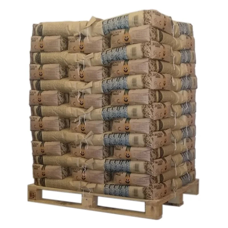 d1.jpg Badger Pellets – Palette mit 65 x 15-kg-Säcken – Bild 1