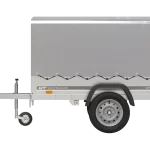 750 kg Kippanhänger mit Domdeckel Garden Trailer 201 KIPP