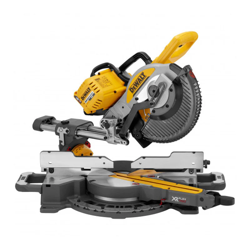 nomduproduit_c6c3ace0-9132-4a2c-8941-8e50f09b75b8.webp DeWALT XR FLEXVOLT 54V Bürstenloser 250mm Radial-Kapp- und Gehrungssäge DCS727N-XJ – Bild 1