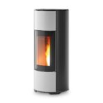 Pelletofen MCZ Halo Air 8 R mit 8,1 kW - Ausführung: 315 Aluminium metal