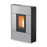 Pelletofen MCZ Raam Comfort Air 8 R 7,8 kW - Ausführung: Silver metal_313