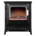 Dimplex Lucia FSC Elektrokamin - Kompakter Design Kaminofen mit Optiflame Flammen und Heizfunktion