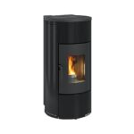 Pelletofen Extraflame Prestige Line Daniela mit 8 kW - Verkleidung: schwarz