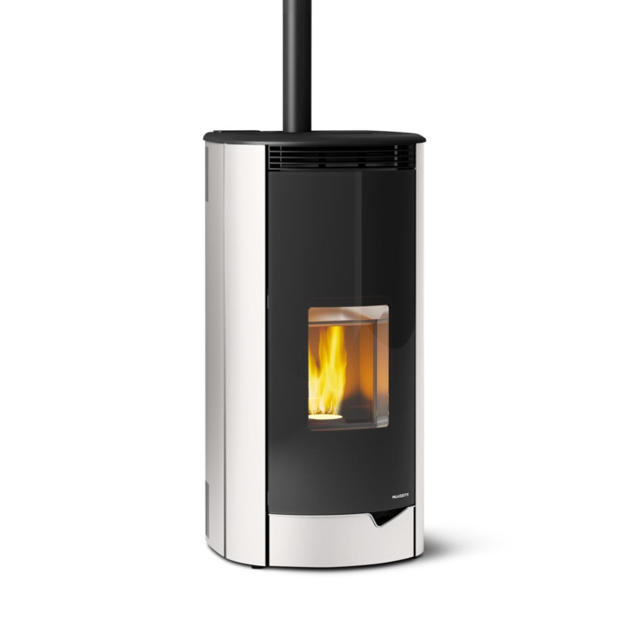 prod_7062313_ofen_de.jpg Pelletofen Palazzetti Ecofire Marianne 6 US, 6 kW - Ausführung: Stahl Weiß – Bild 1