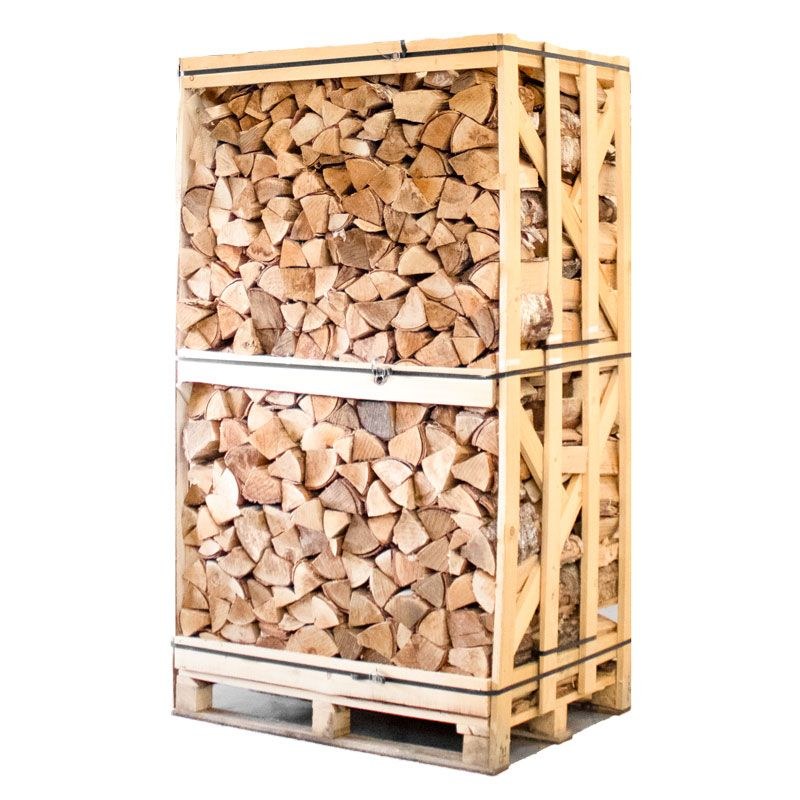 prod_BE12100_brennholzgigant_de.jpg Palette kammergetrocknetes gespalten Birken Brennholz 25cm – Bild 1