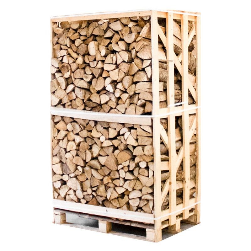 prod_ES11100_brennholzgigant_de.jpg Palette kammergetrocknetes gespalten Esche Brennholz 25cm – Bild 1