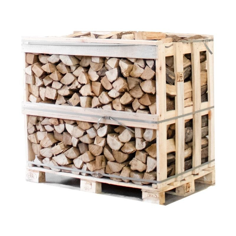 prod_HB10100_brennholzgigant_de.jpg Halbe palette kammergetrocknetes gespalten Hainbuche Brennholz 25cm – Bild 1